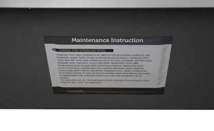 540X440mm Handmade Laundry Kitchen Sink Top/Under Mount Stainless Steel