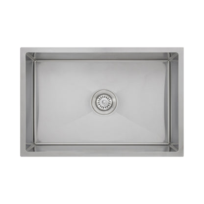 640X440mm Handmade Laundry Kitchen Sink Top/Under Mount Stainless Steel