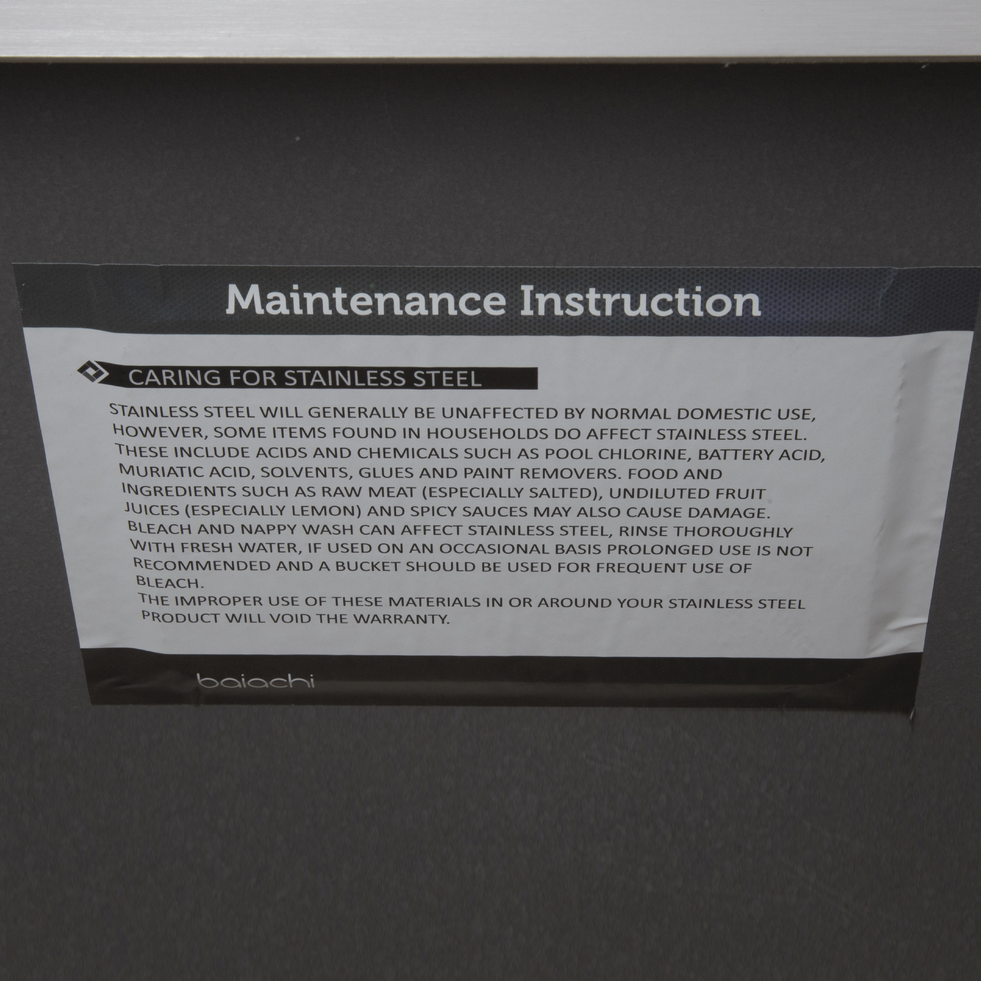 640X440mm Handmade Laundry Kitchen Sink Top/Under Mount Stainless Steel