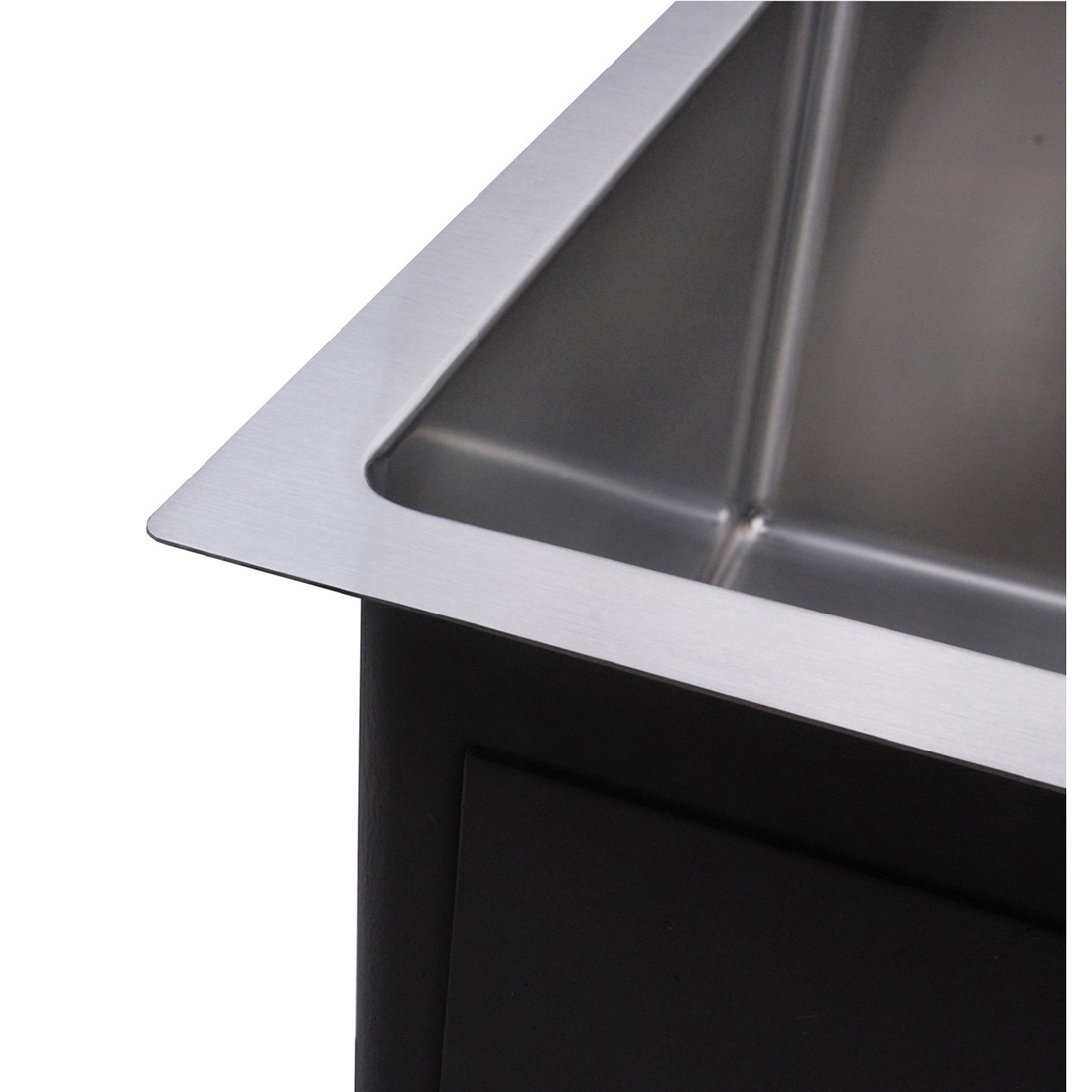 740X440mm Handmade Laundry Kitchen Sink Top/Under Mount Stainless Steel