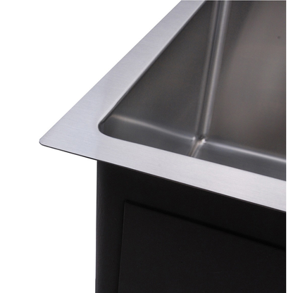 740X440mm Handmade Laundry Kitchen Sink Top/Under Mount Stainless Steel