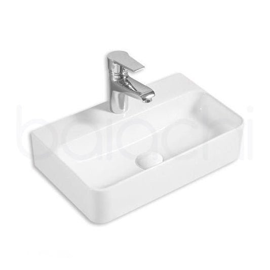 Baiachi 450x280mm Ceramic Wall Hung Basin White