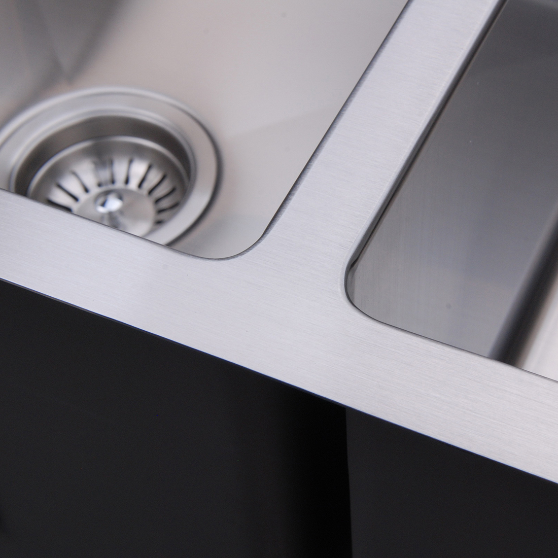 860X440mm Handmade Laundry Kitchen Sink Top/Under Mount Stainless Steel