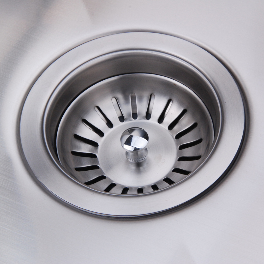 860X440mm Handmade Laundry Kitchen Sink Top/Under Mount Stainless Steel