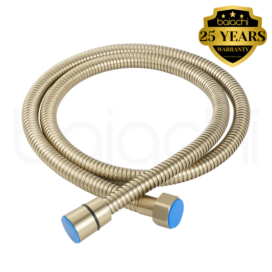 Baiachi Shower Hose 1200 Brushed Gold