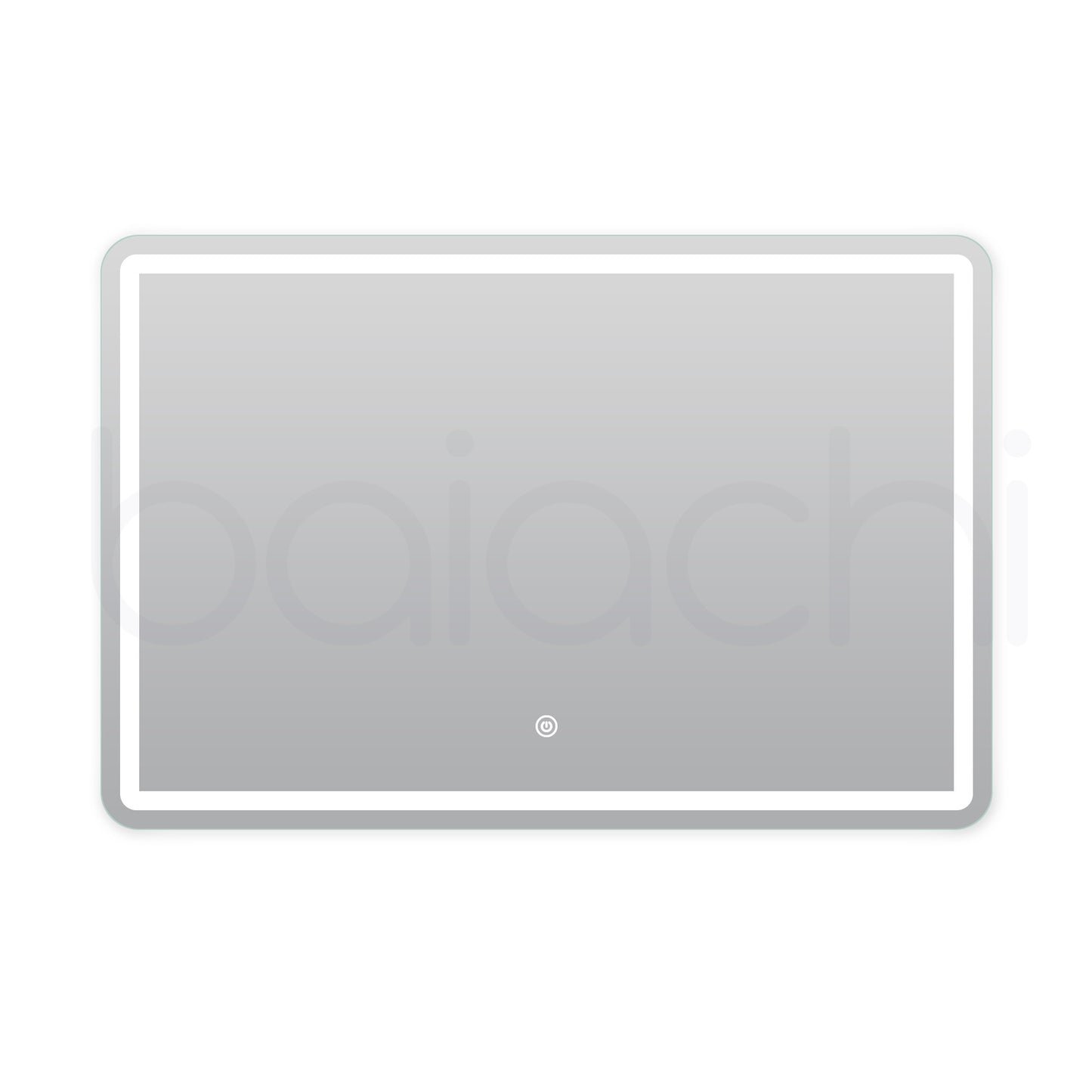 Baiachi 1200x800 LED Rectangle Frameless Mirror