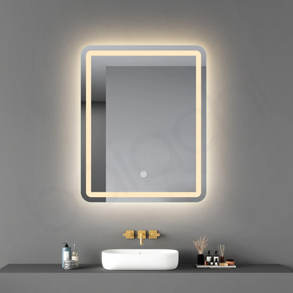 Baiachi 600x750 LED Rectangle Frameless Mirror