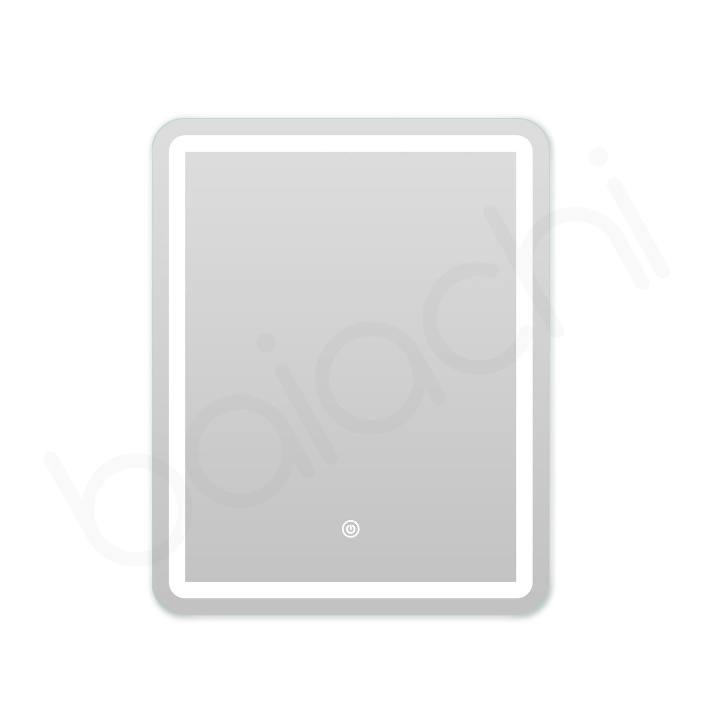 Baiachi 600x750 LED Rectangle Frameless Mirror