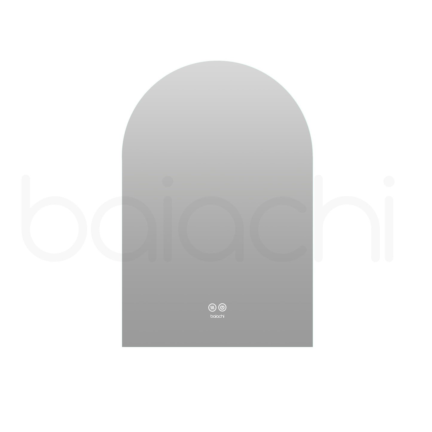 Baiachi LED ARCH 600mmx900mm Frameless Mirror