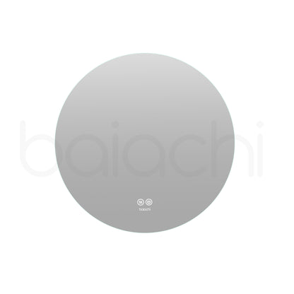 Baiachi LED Round 750mm Backlit Anti-Fog Mirror