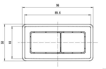 Baiachi Toilet Suite Cistern Lid Blushing Buttons Brushed Nickel