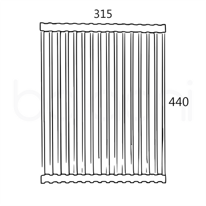 Baiachi Kitchen Sink Roller Mat Stainless Steel