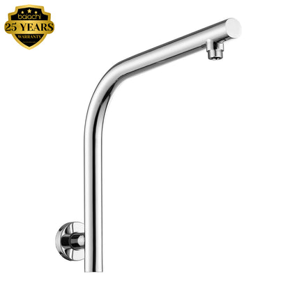 Moreton Round High Rise Wall Shower Arm Chrome