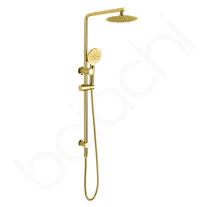 Moreton Round Multi Function Shower Brushed Gold