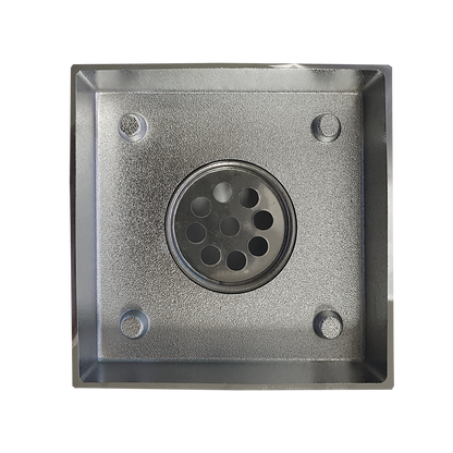 Baiachi 100 x 100mm Square Tile Insert Floor Waste 45mm outlet Chrome