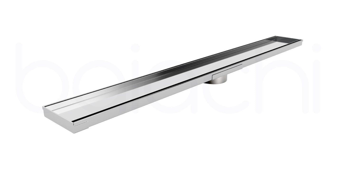 901-1200mm Linear Tile Insert Adjustable Floor Waste Stainless Steel