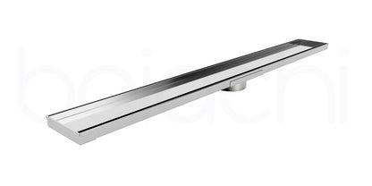 901-1200mm Linear Tile Insert Adjustable Floor Waste Stainless Steel