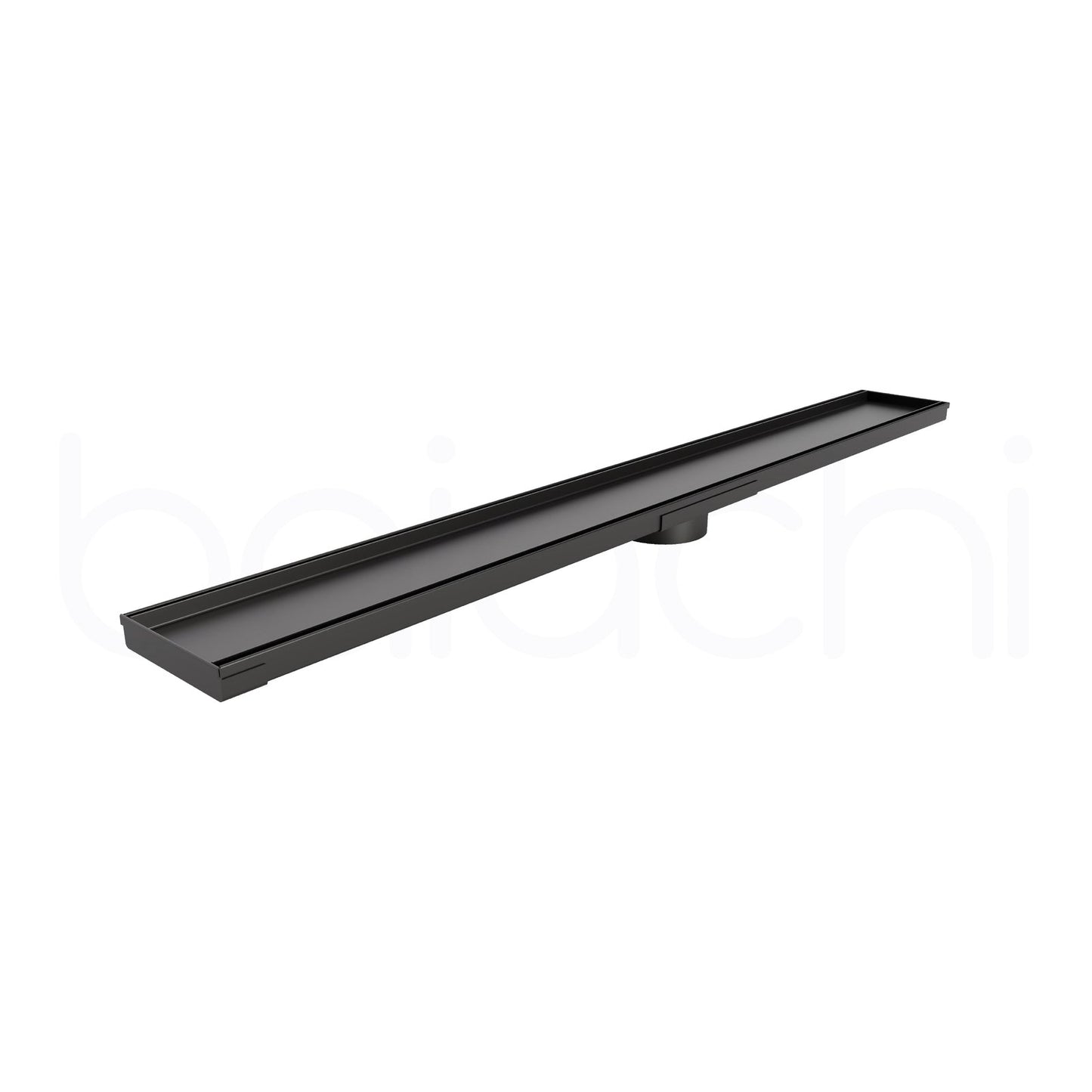 150-600mm Linear Tile Insert Adjustable Floor Waste Gun Metal