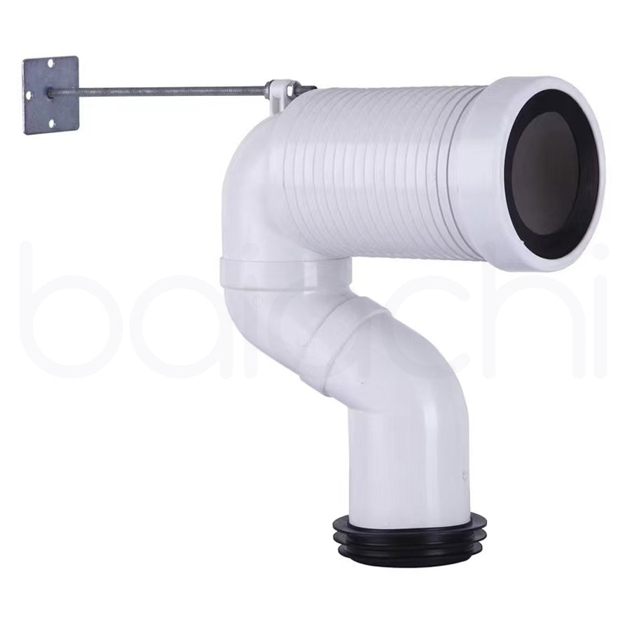 Baiachi Universal Pan Connector Extended Setout S trap connector