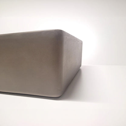 Spring Hill Designs Aila Rectangular Above Counter Concrete Basin Cement