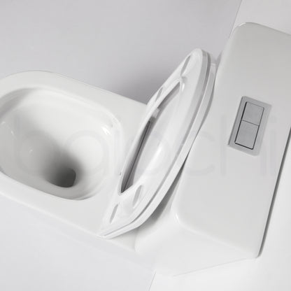Baiachi Lora Tornado Rimless Quiet Flush Toilet Suite