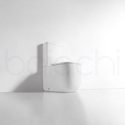 Baiachi Robina MK2 Rimless Bathroom Toilet Suite Ceramic Back To Wall Soft Close
