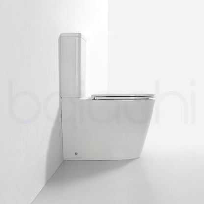 Baiachi Lora Tornado Rimless Quiet Flush Toilet Suite