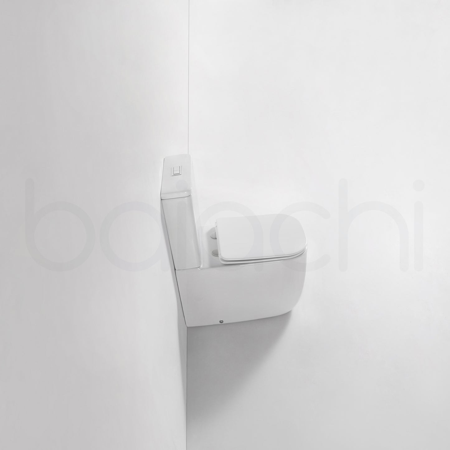 Baiachi Robina MK2 Rimless Bathroom Toilet Suite Ceramic Back To Wall Soft Close
