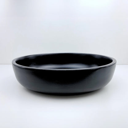 Spring Hill Designs Helia Petite Oval Above Counter Concrete Basin Ebony
