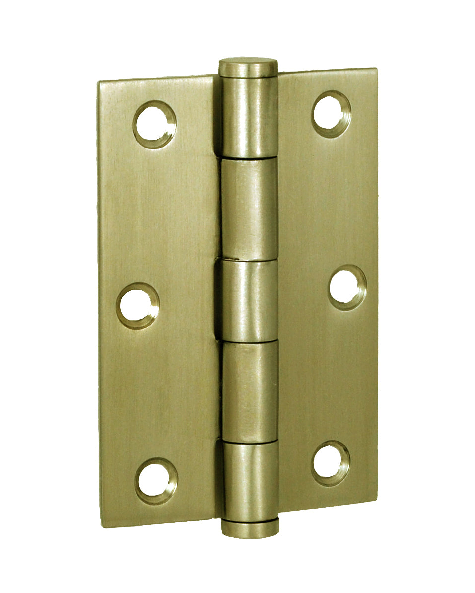 Nidus Butt Hinge 85x60mm Loose Pin Brushed Gold (pair)
