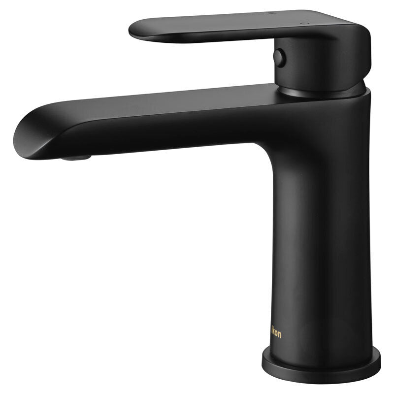 Ikon Kara Basin Mixer Matt Black