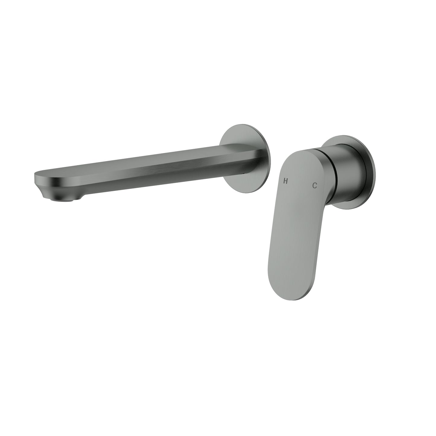 Sulu II Wall Basin Mixer Gun Metal