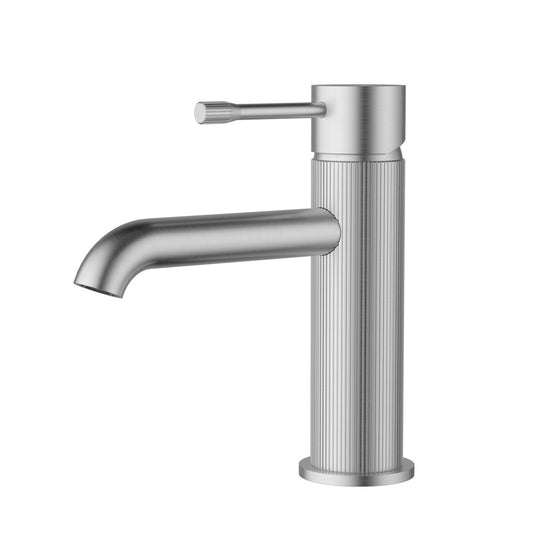 Ikon Linie Basin Mixer Brushed Nickel