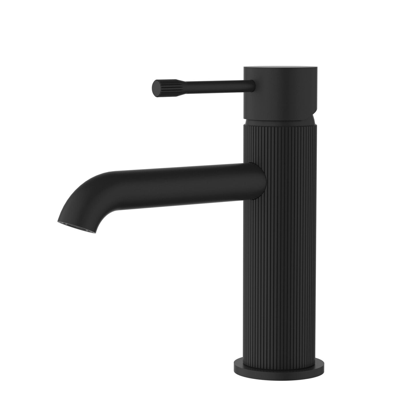 Ikon Linie Basin Mixer Matte Black