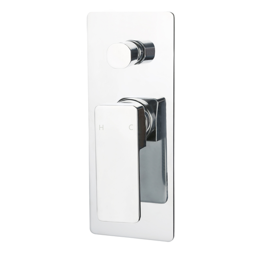 Ikon Ceram Wall Mixer with Diverter Chrome