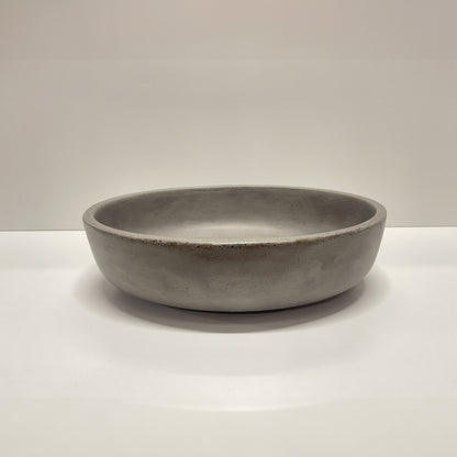 Spring Hill Designs Helia Oval Above Counter Concrete Basin Charcoal