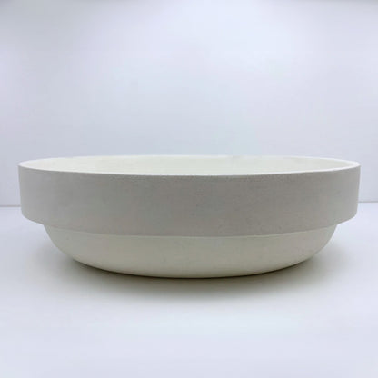 Spring Hill Designs Calista Oval Semi Inset Concrete Basin Ivory