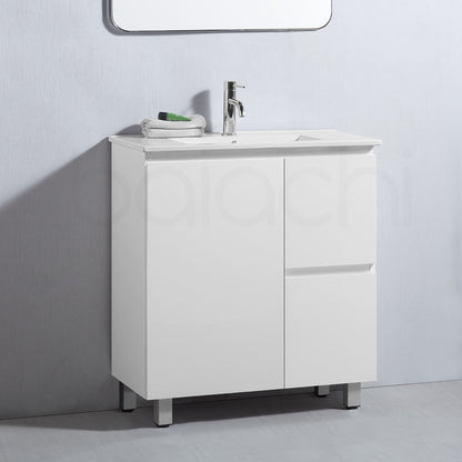Lucena 750mm Slim Right Drawer PVC Water Proof Bathroom Vanity Cabinet