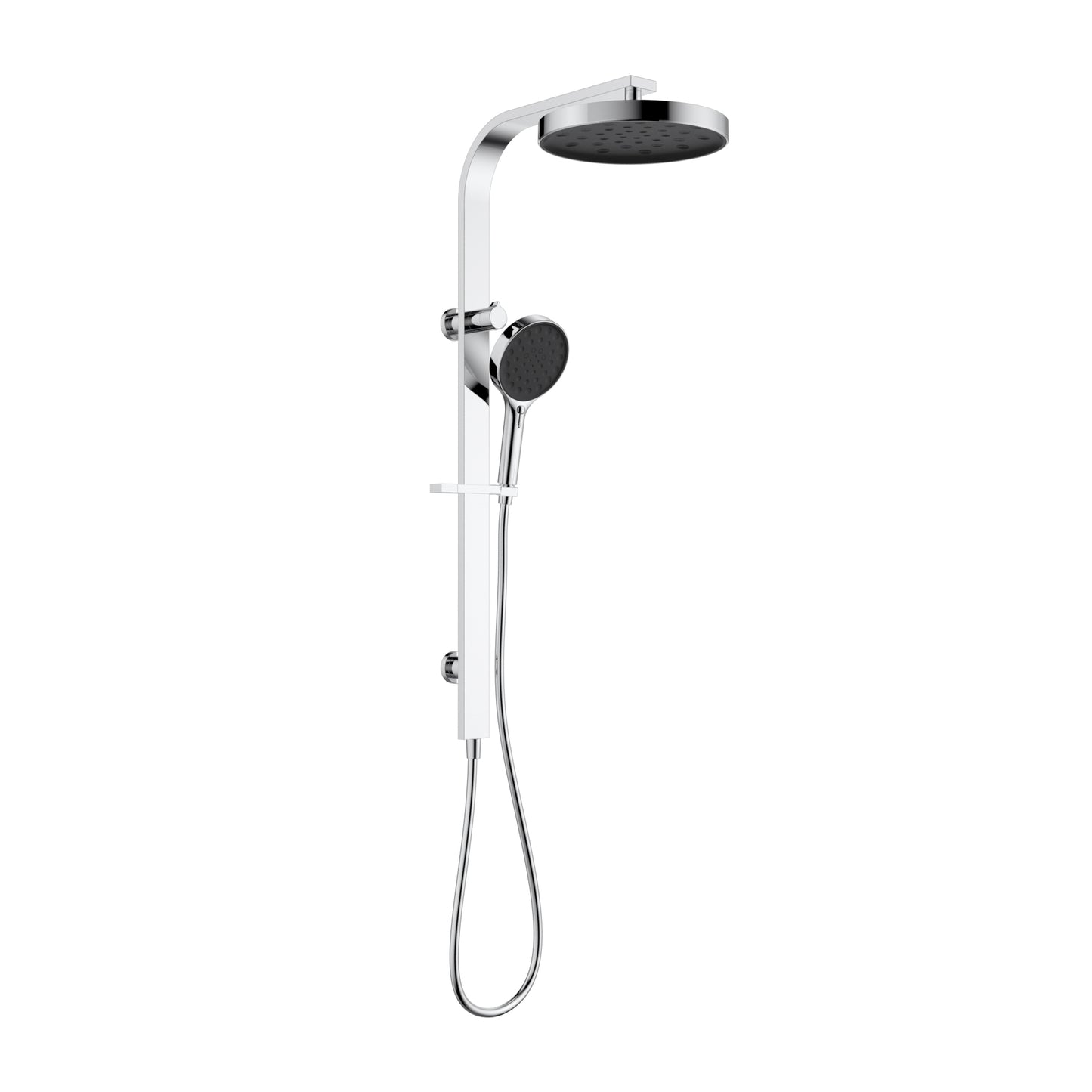 Sulu II Round Multi Function Shower Set Chrome