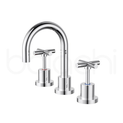 Basin Tap Set Chrome