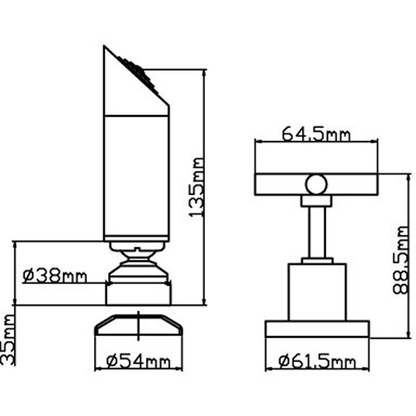 Shower Tap Set Chrome