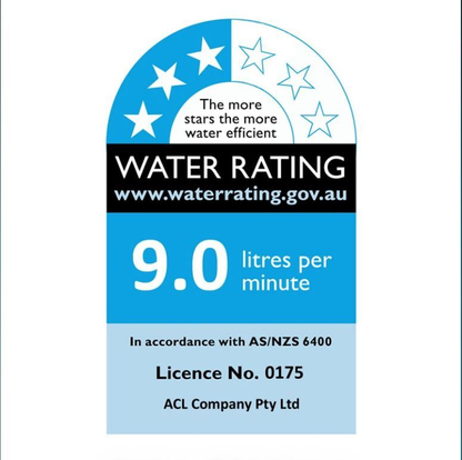 Rosa Square Shower Head 250mm Brushed Gold