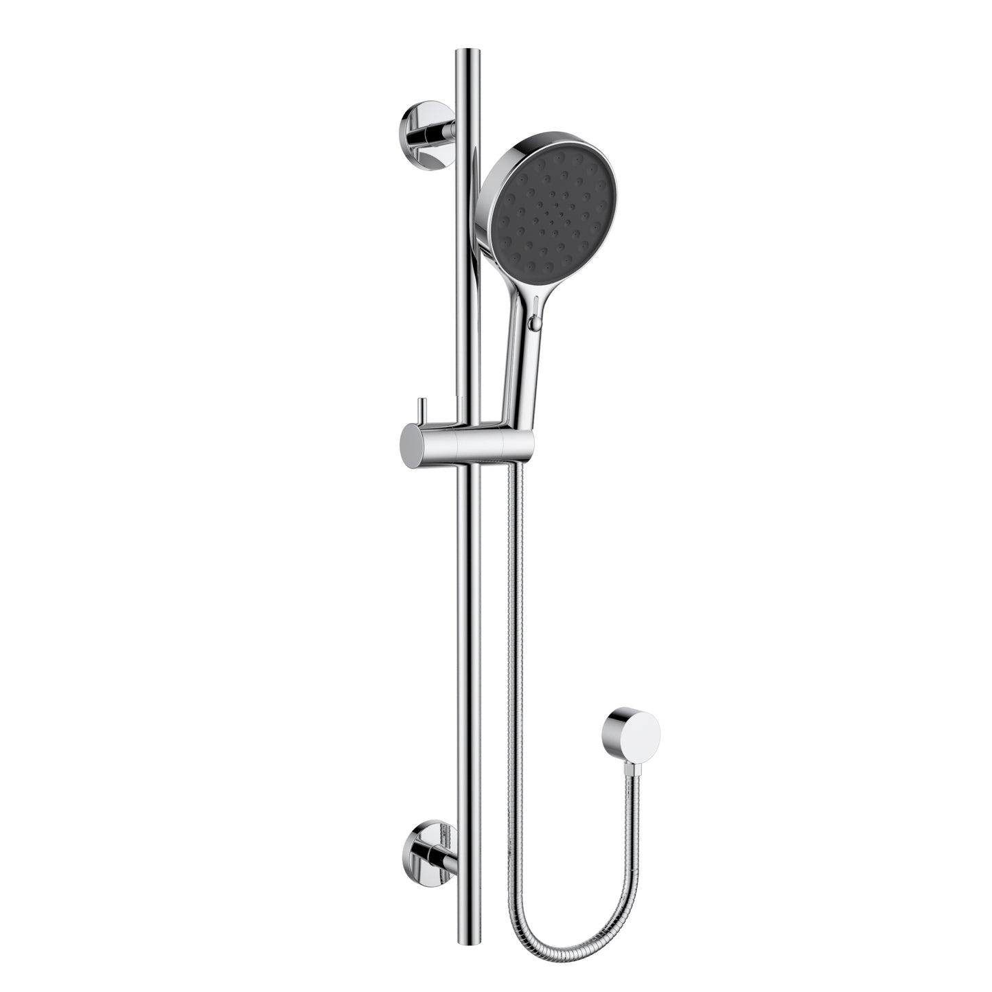 Sulu II Round Sliding Shower Set Chrome