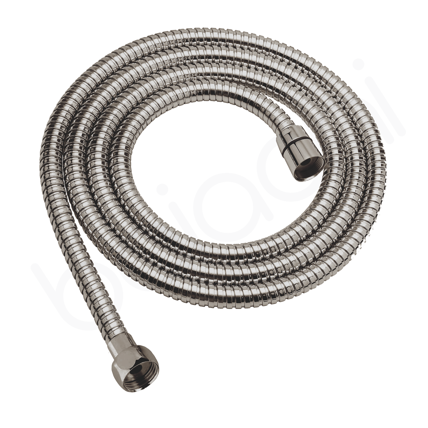Baiachi 450mm Braided Flexible Hose Brushed Nickel