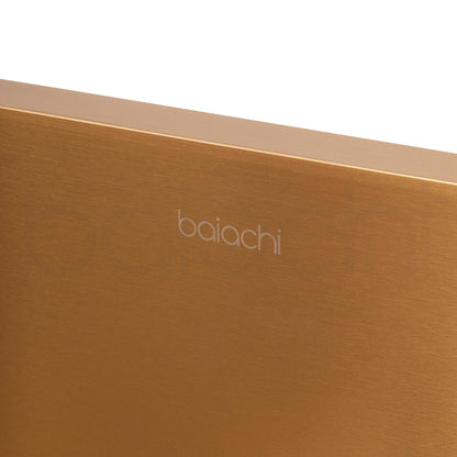 Baiachi 350x450 Handmade Kitchen and Laundry Stainless Steel Sink Single Bowl Top Undermount Brushed Copper