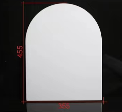 Urea-Formaldehyde (UF) Slim D Shape Toilet Seat