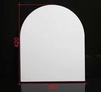 Urea-Formaldehyde (UF) Slim D Shape Toilet Seat