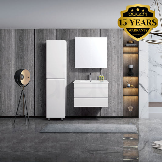 Vellena 750mm Plywood Wall Hung Bathroom Vanity Cabinet