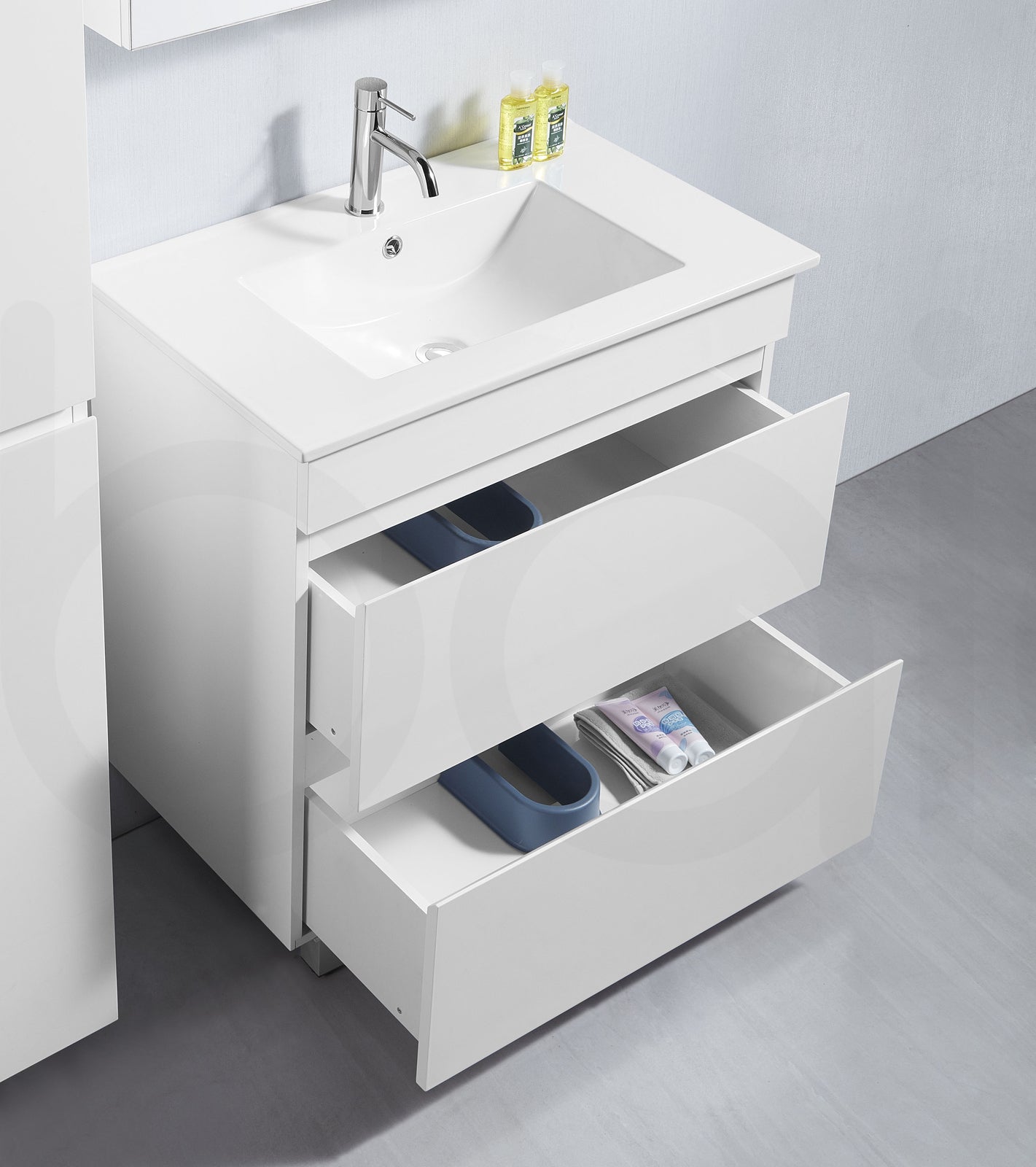 Vellena 750mm PVC Water Proof Bathroom Vanity Cabinet