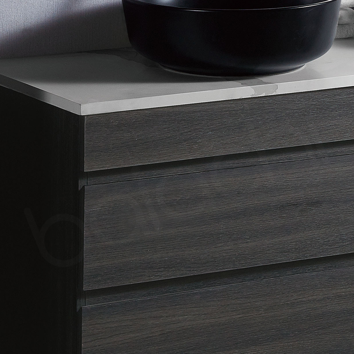 Vellena 900mm Plywood Empire Oak Bathroom Vanity Cabinet